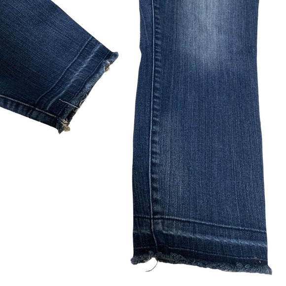 TORRID Button Fly Ultimate Stretch Skinny Ankle Blue Jean Jeggings ECU - Picture 6 of 8